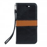 Wholesale iPhone 7 Magnetic Flip Leather Wallet Case (Black)